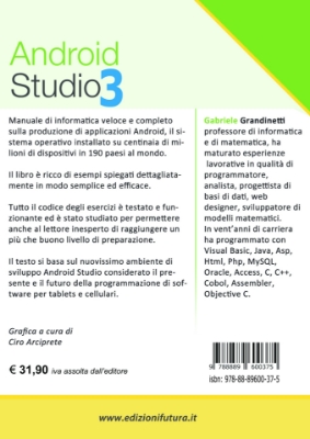 Immagine di ANDROID STUDIO 3 - CREARE VERE APPLICAZIONI ANDROID PARTENDO DA ZERO (ebook)