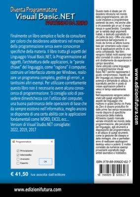 Immagine di DIVENTA PROGRAMMATORE VISUAL BASIC.NET - PARTENDO DA ZERO (Cartaceo)